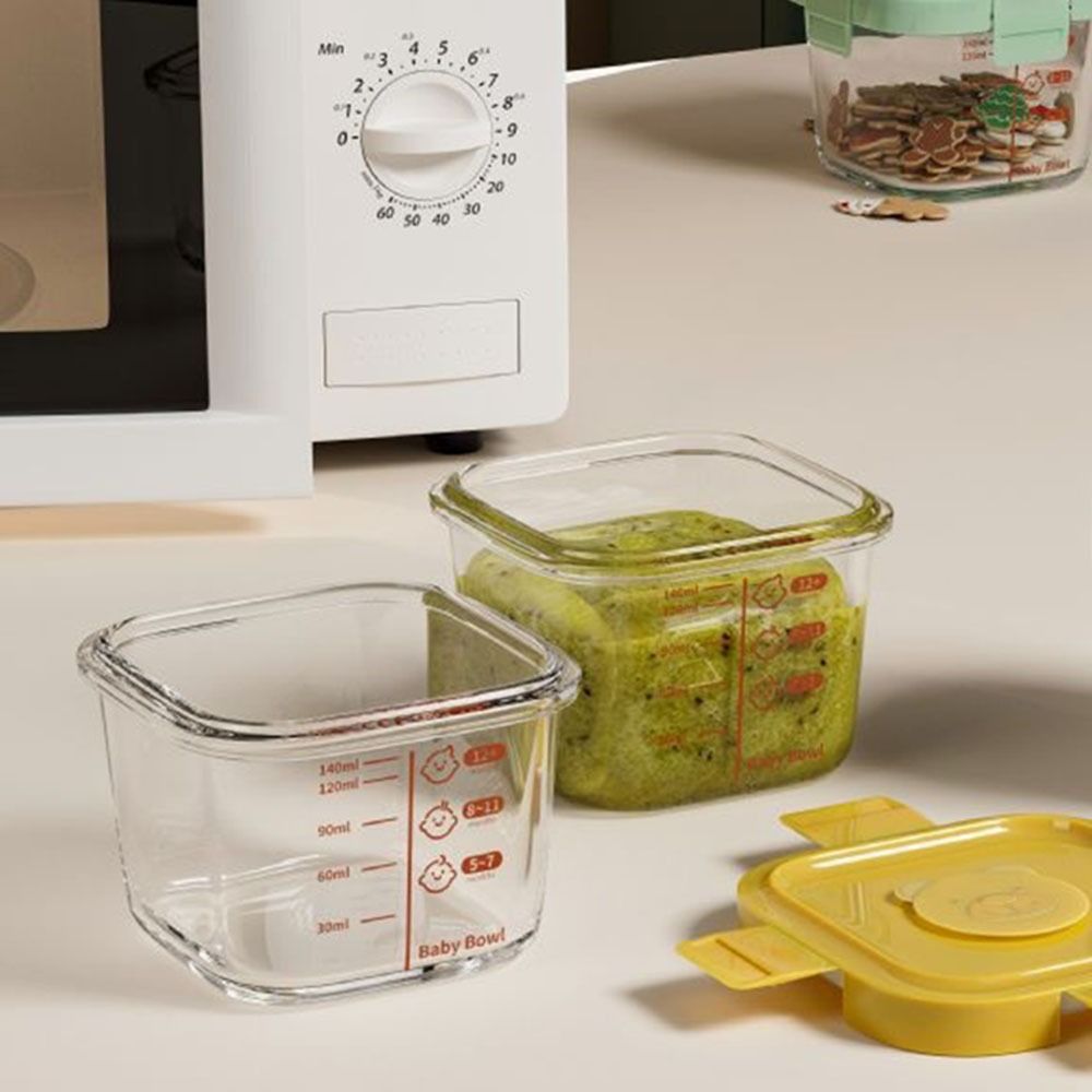 Meal Prep Glass Containers Oven Safe - Новая стеклянная банка для хранения детского