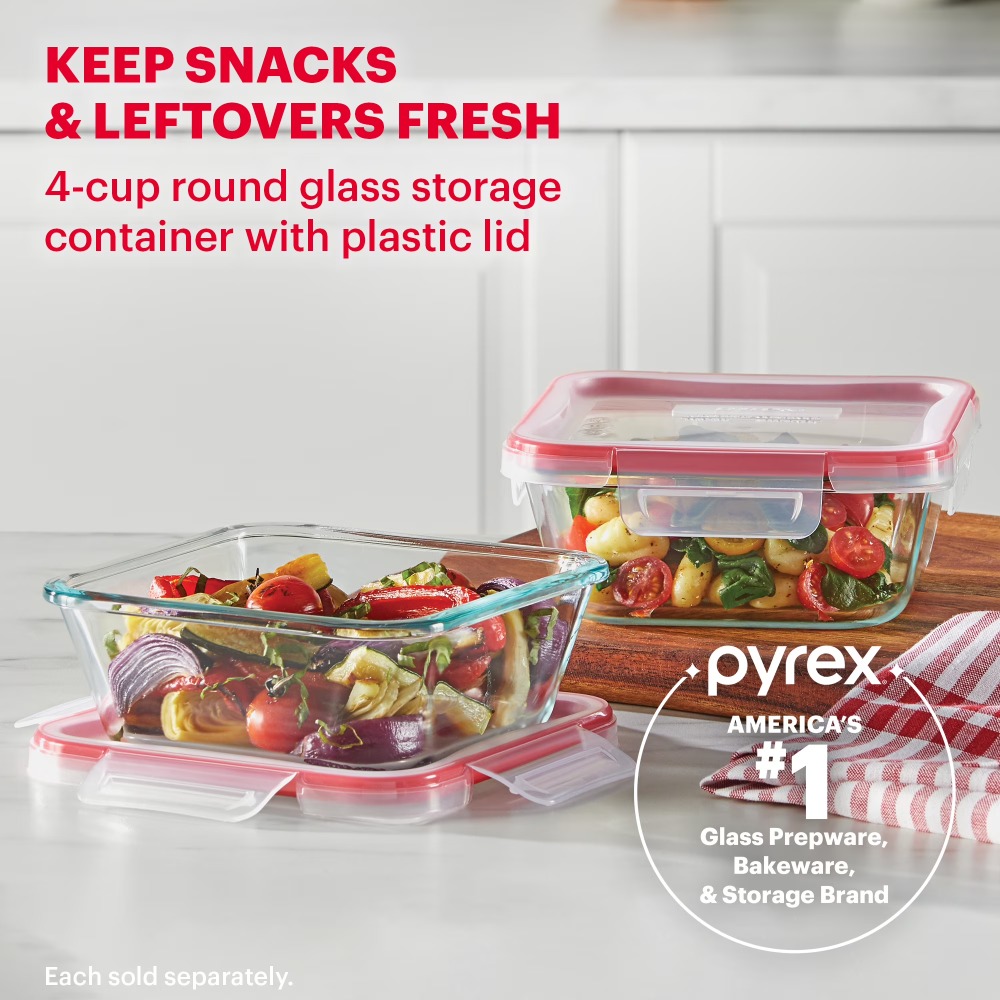Meal Prep Glass Containers Oven Safe - Набор стеклянных контейнеров Freshlock для хранения