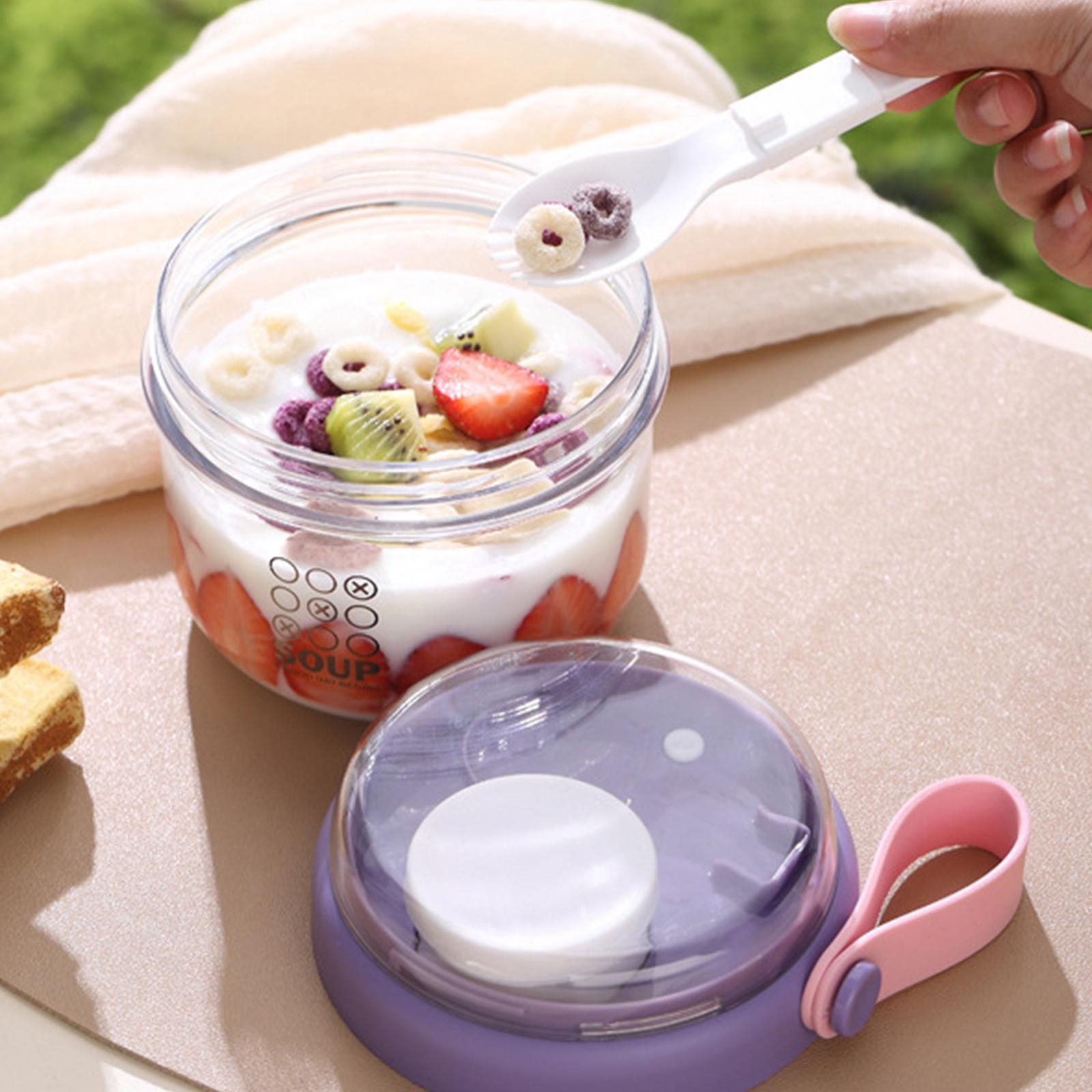 Meal Prep Overnight Oats - Контейнеры для салатов с герметичной крышкой