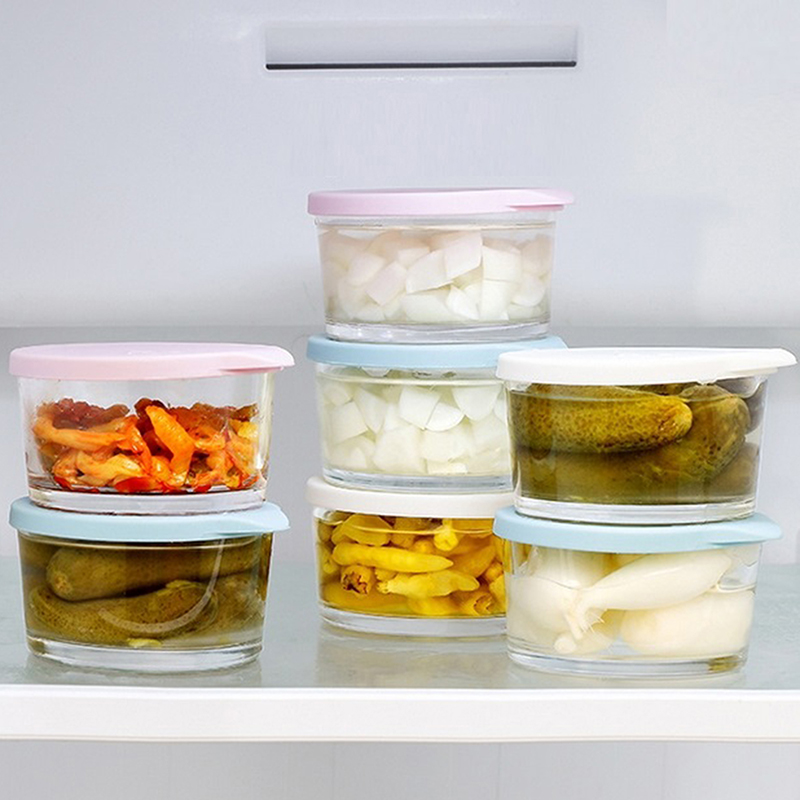 ● Круглая емкость для хранения – обзор и цена Meal Prep Glass Containers Oven Safe