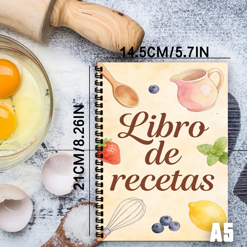 Книга рецептов на испанском яз – обзор и цена Meal Prep Book