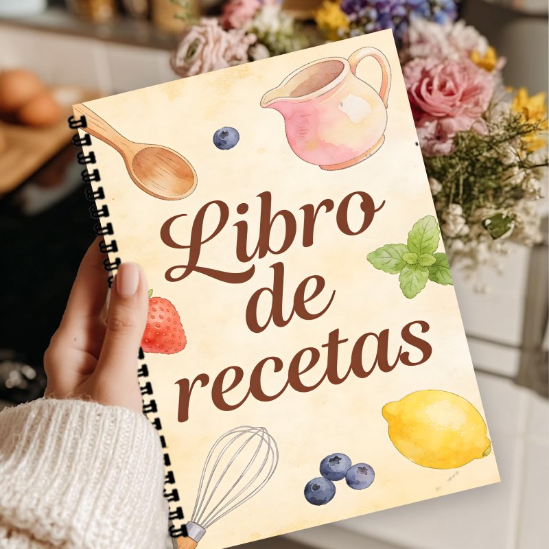 Книга рецептов на испанском яз – обзор и цена Meal Prep Book