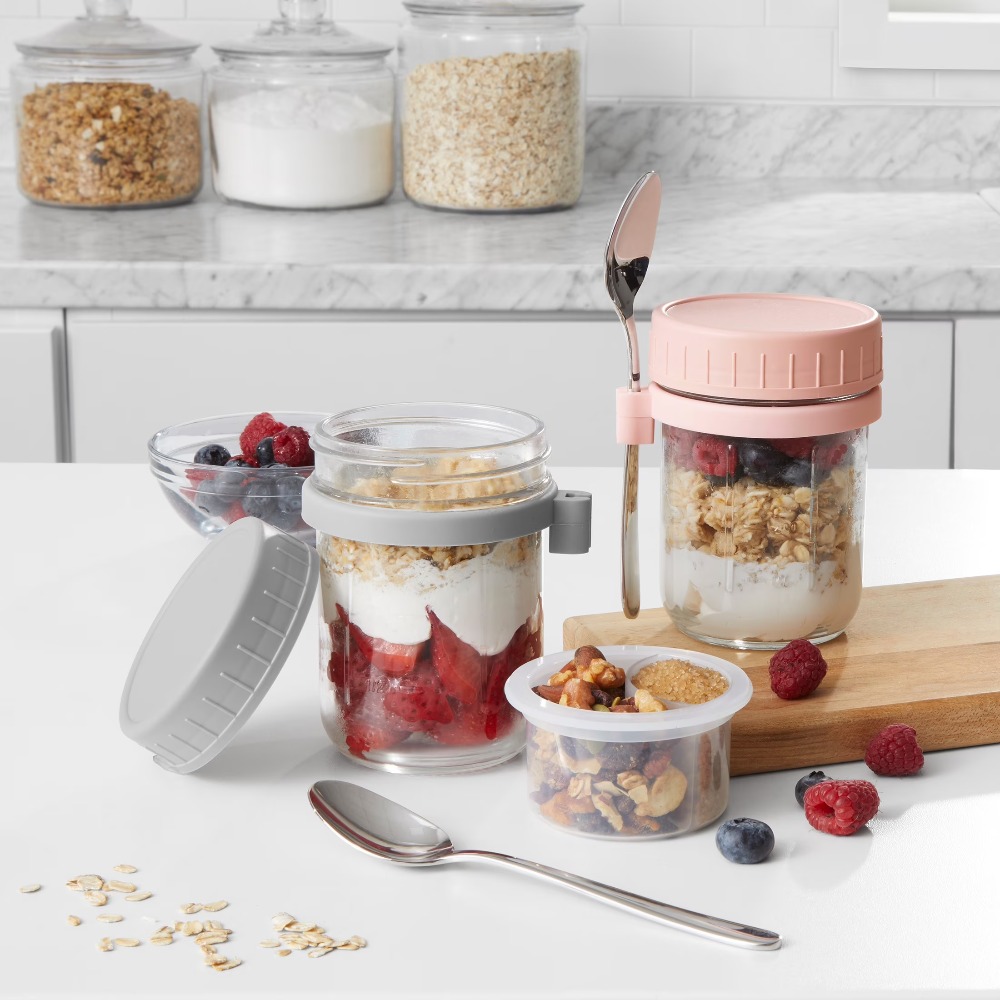 Портативный контейнер для овся – обзор и цена Overnight Oat Jar