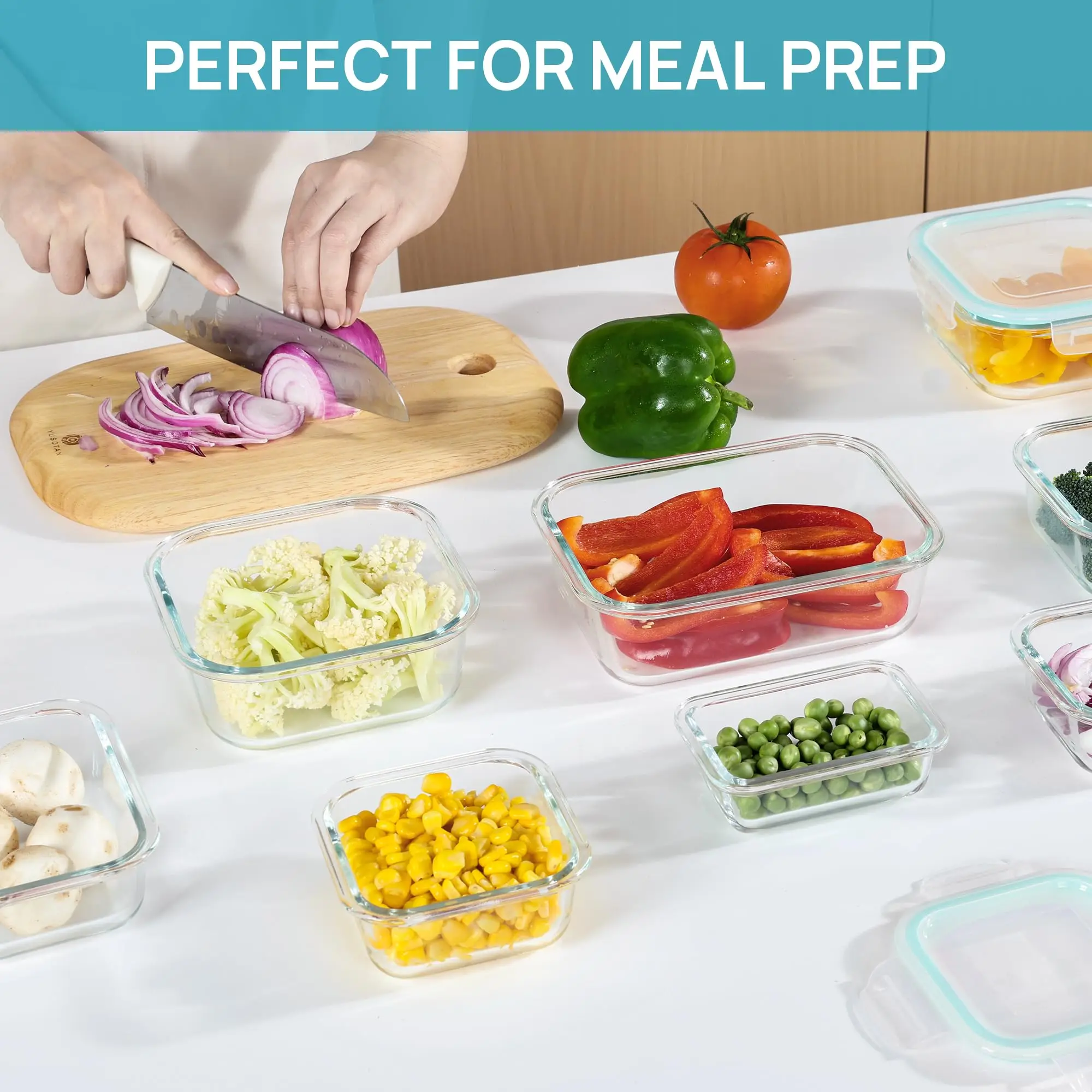 Стеклянный ланч-бокс Контейнер – обзор и цена Meal Prep Glass Containers Oven Safe