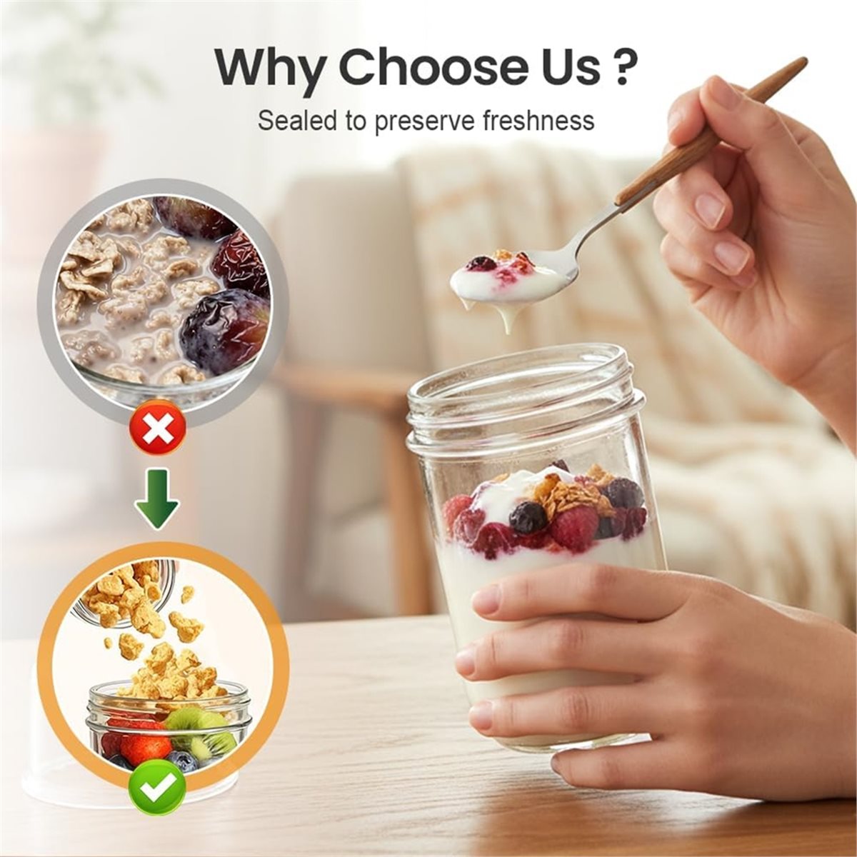 Контейнеры для овсянки на ночь – обзор и цена Meal Prep Overnight Oats