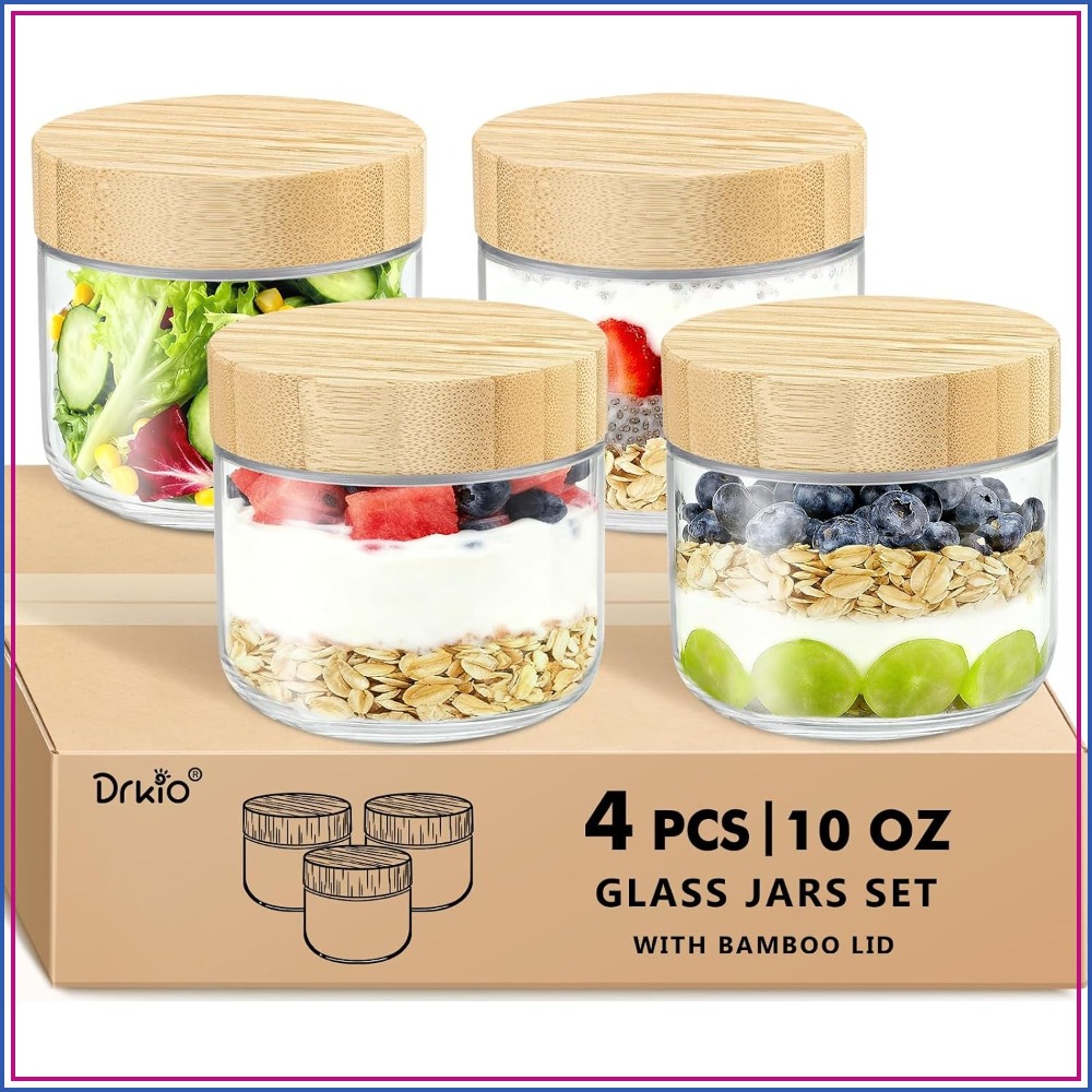 Стеклянные контейнеры для овся – обзор и цена Meal Prep Chia Pudding